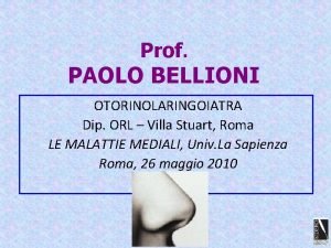 Paolo bellioni