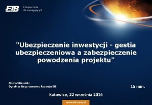 Ubezpieczenie inwestycji gestia ubezpieczeniowa a zabezpieczenie powodzenia projektu