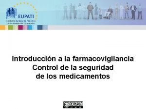 Academia Europea de Pacientes sobre Innovacin Teraputica Introduccin