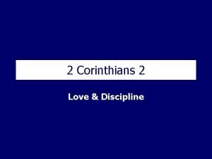 Discipline 2