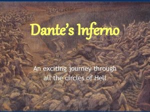 Dantes Inferno An exciting journey through all the