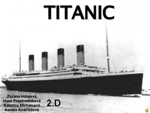 Projekt titanica