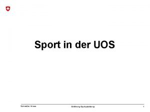 Sportausbildung schweiz