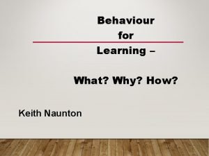 Keith naunton