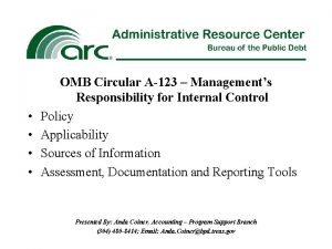Omb a-123 tools