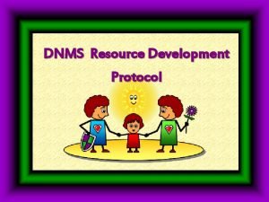 Dnms worksheets