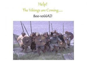 The vikings 800 to 1066