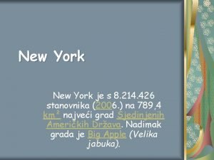 New york broj stanovnika