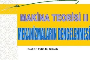 Prof Dr Fatih M Botsal SARSMA KUVVET SARSMA