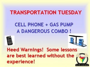 Cell phone gas pump Cell phone gas pump