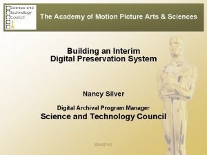 Academy of motion picture arts and sciences benefits