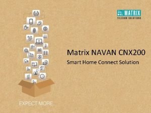 Cnx matrix
