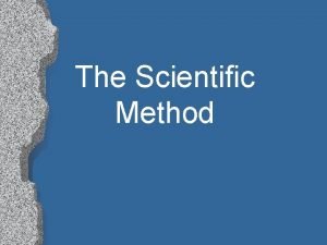 The Scientific Method Scientific Investigation Testable Question Writing