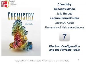 Chemistry Second Edition Julia Burdge Lecture Power Points