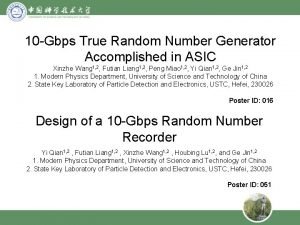 10 Gbps True Random Number Generator Accomplished in