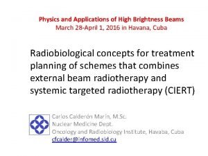 Physics and Applications of High Brightness Beams March