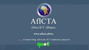 Af ICTA Africa ICT Alliance www aficta africa