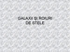 Roiuri de stele