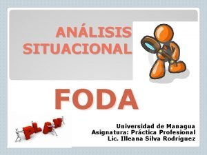 ANLISIS SITUACIONAL FODA Universidad de Managua Asignatura Prctica