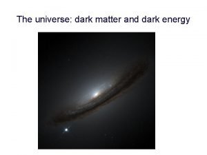 The universe dark matter and dark energy Cosmic