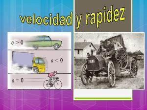 Velocidad es una magnitud