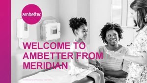 Meridian ambetter