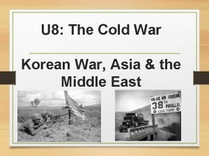 Korean war webquest