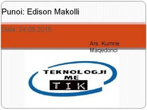 Punoi Edison Makolli Data 24 05 2015 Ars