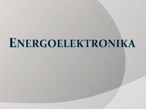 ENERGOELEKTRONIKA Literatura M Nowak R Barlik Poradnik inyniera