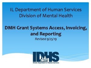 IL Department of Human Services Division of Mental