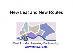 East london housing partnership