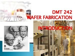 Basic planar process in ic fabrication Basic planar process in ic fabrication