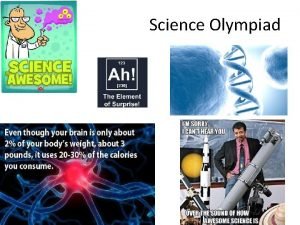 Science Olympiad 2016 Olympiad Events Anatomy and Physiology