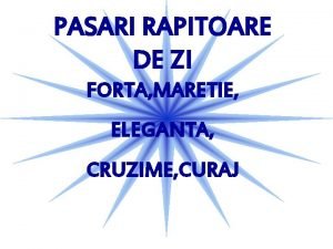 Pasari rapitoare romania