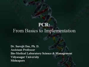 Application of polymerase chain reaction