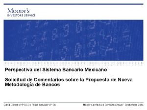 Sistema bancario mexicano estructura