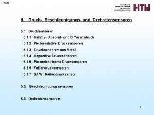 Piezoresistiver drucksensor aufbau