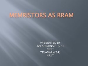 Rram