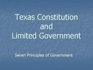Texas constitution of 1876