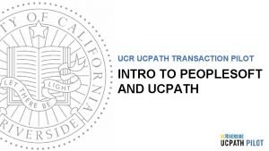 Ucr rspace