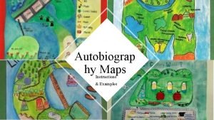 How to make an autobiography map