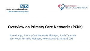 South tyneside pcn