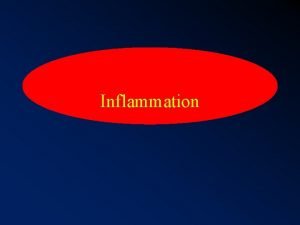 Inflammation Inflammation The response of living vascularised tissues
