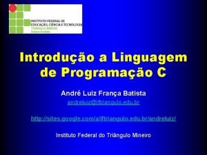 Linguagem compilada