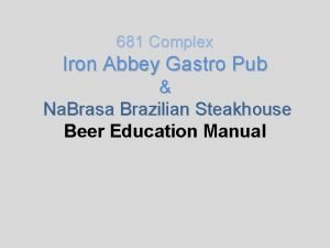 Iron abbey gastropub