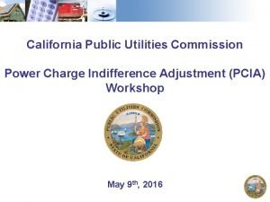 What is power charge indifference adjustment