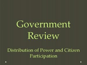 What is a unitary system of government
