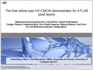 The first reticle size HVCMOS demonstrator for ATLAS