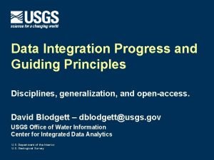 Integration guiding principles