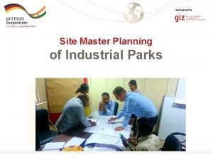 Industry parks projects in planning stage